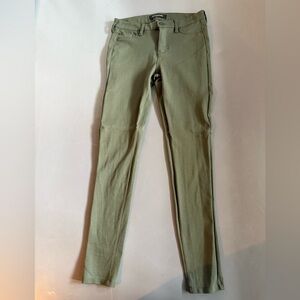 Liverpool Women's Skinny Jeans in Olive